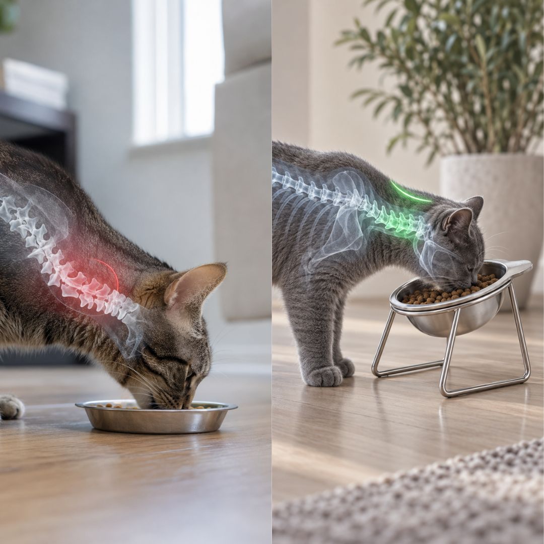 Comedero ortopédico - Gato